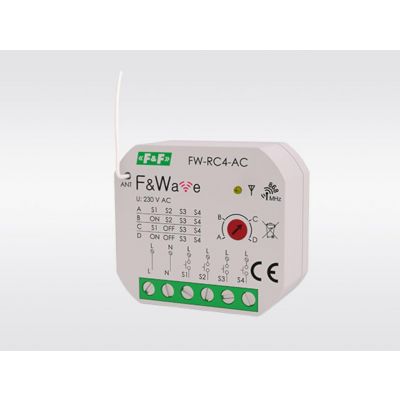 F&F podtynkowy nadajnik radiowy 230V FW-RC4AC (FW-RC4AC)